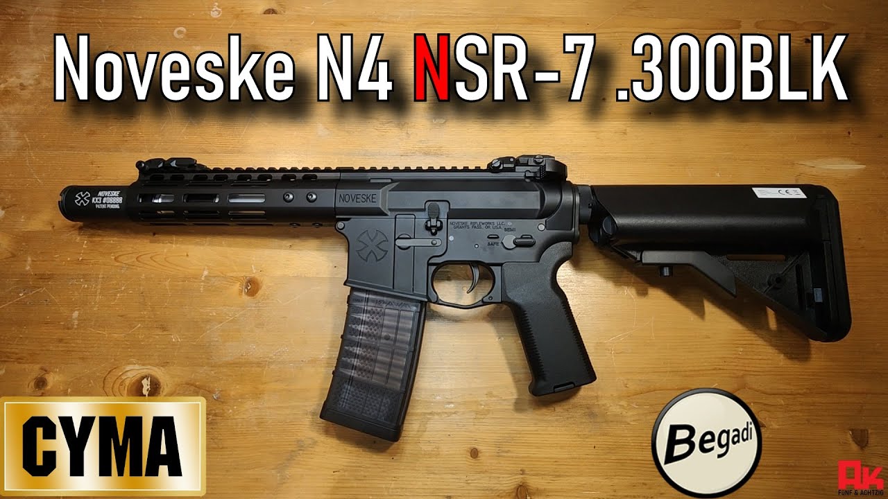 [Review] Begadi/CYMA Noveske N4 NSR 7 -Gen.5- 6mmBB Airsoft S-AEG