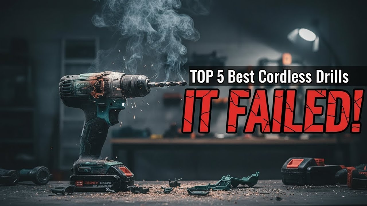 Top 5 Best Cordless Drills in 2026 | Don't Buy Before Watching This!