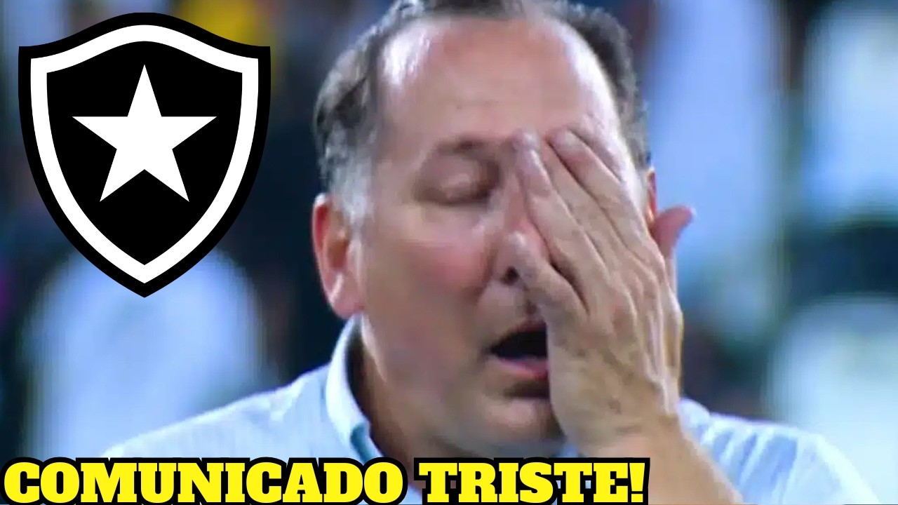 AVISO CHOCANTE! ACABOU DE ACONTECER! NINGU&Eacute;M ESPERAVA! NOT&Iacute;CIAS DO BOTAFOGO