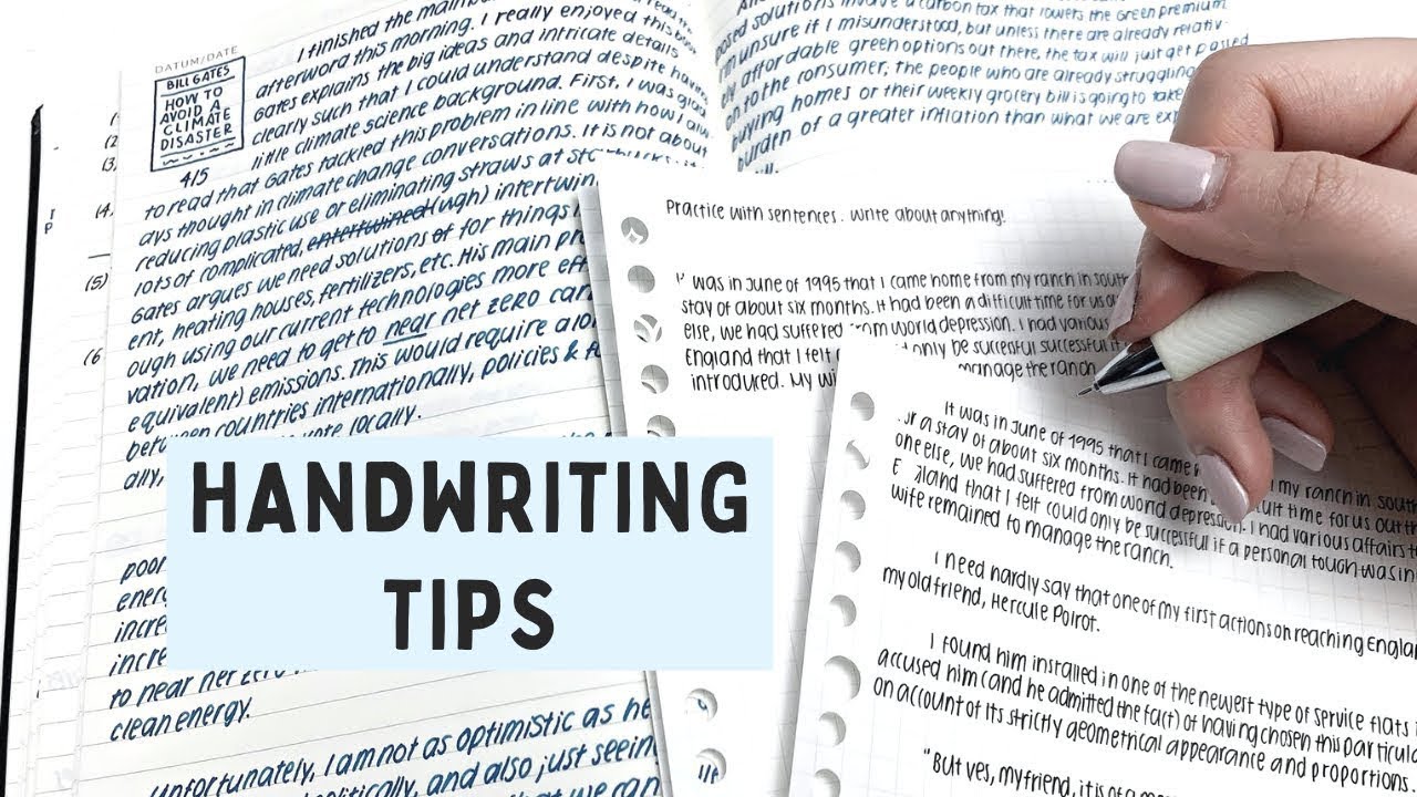 5 Tips To Improve Your Print Handwriting + Free Practice Worksheet Booklet