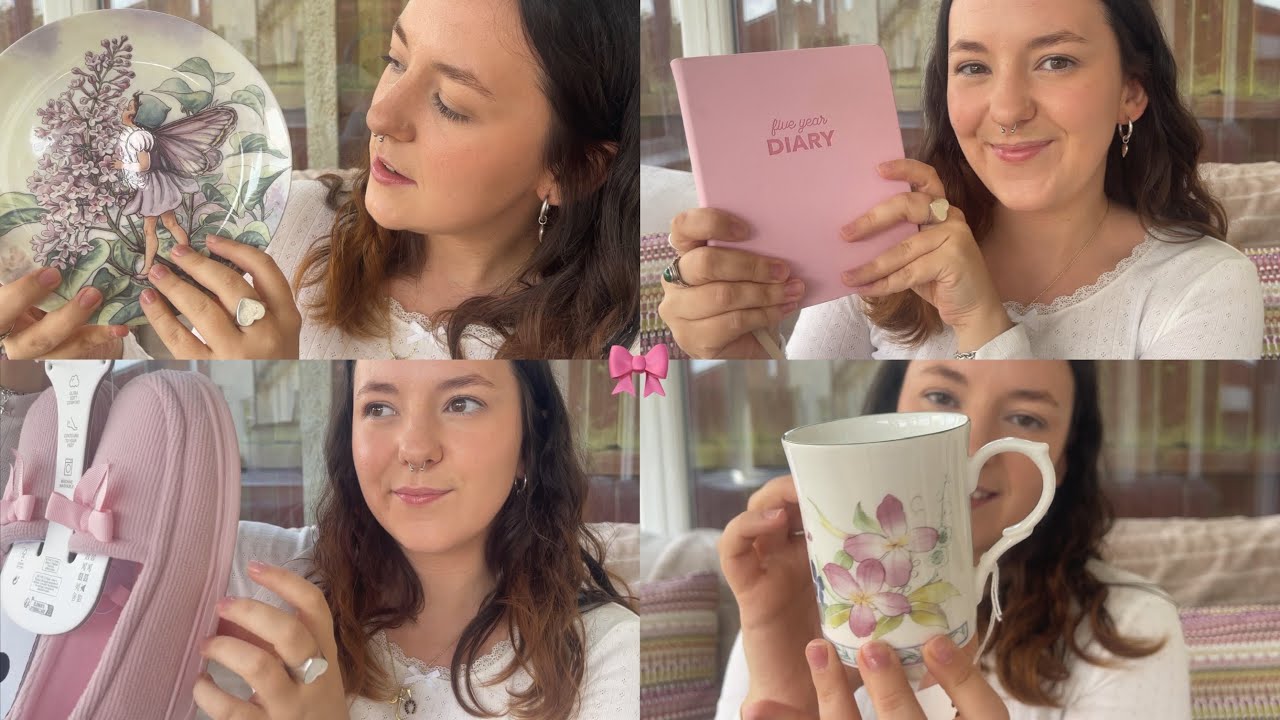 ASMR adorable little haul 🎀 from primark to vintage