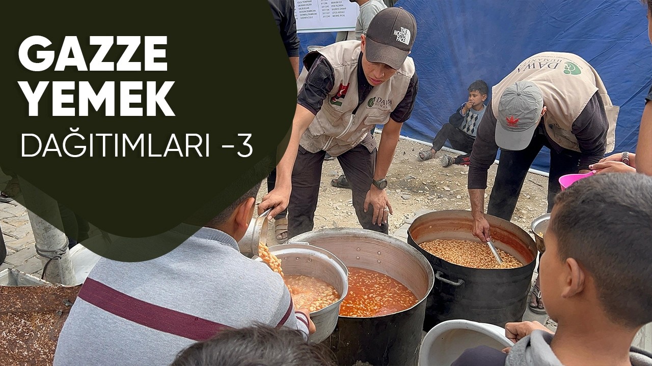 GAZZE YEMEK DAĞITIMLARI - DAWA HUMANITY -3