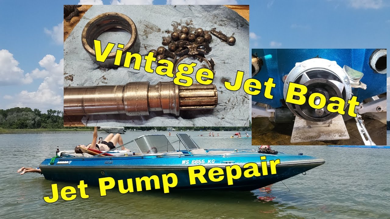 Olds Powered Jet Boat Part 1 (Berkeley Pump Repair)  