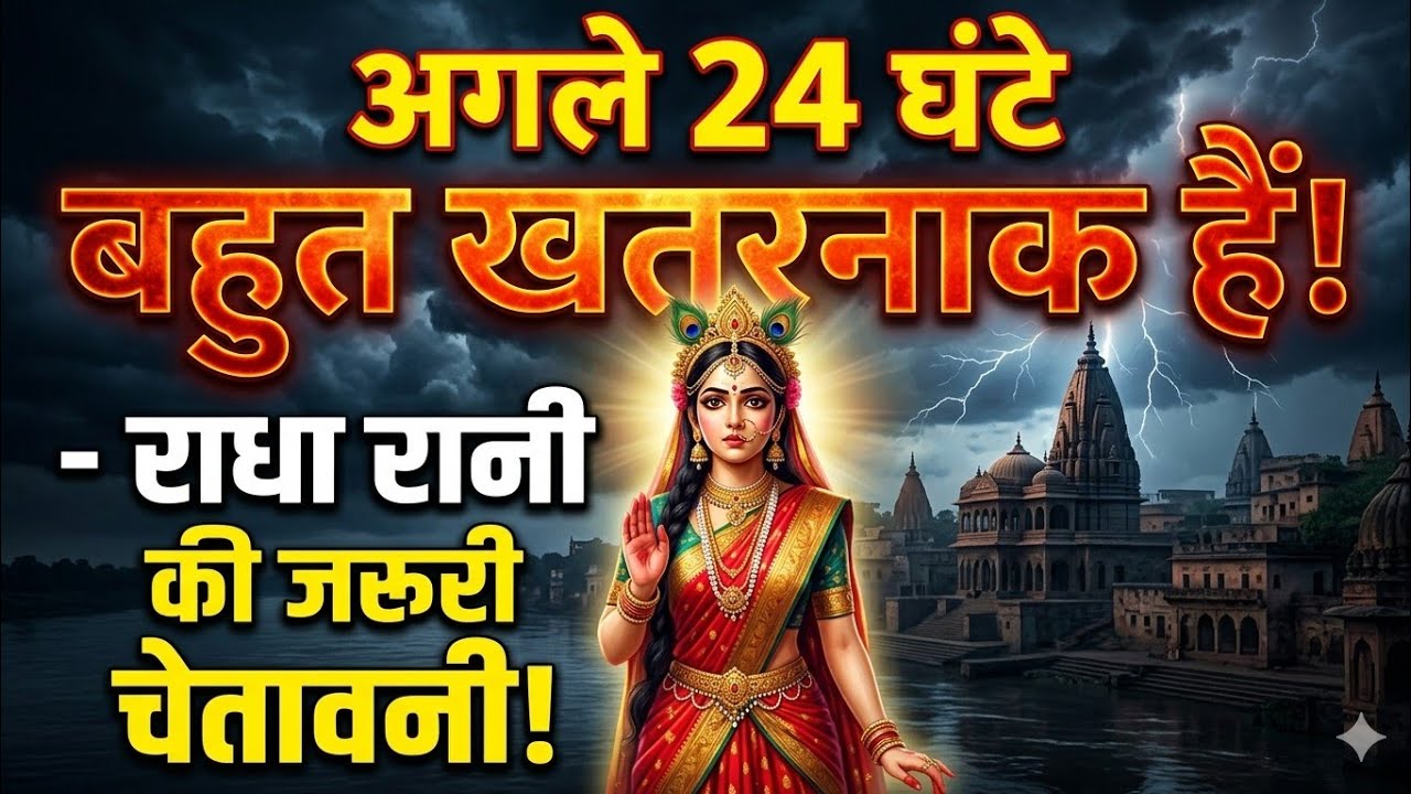 अगले 24 घंटे बहुत खतरनाक हैं Radharani-ka-ashirwad⁩  #radheradhe #maa