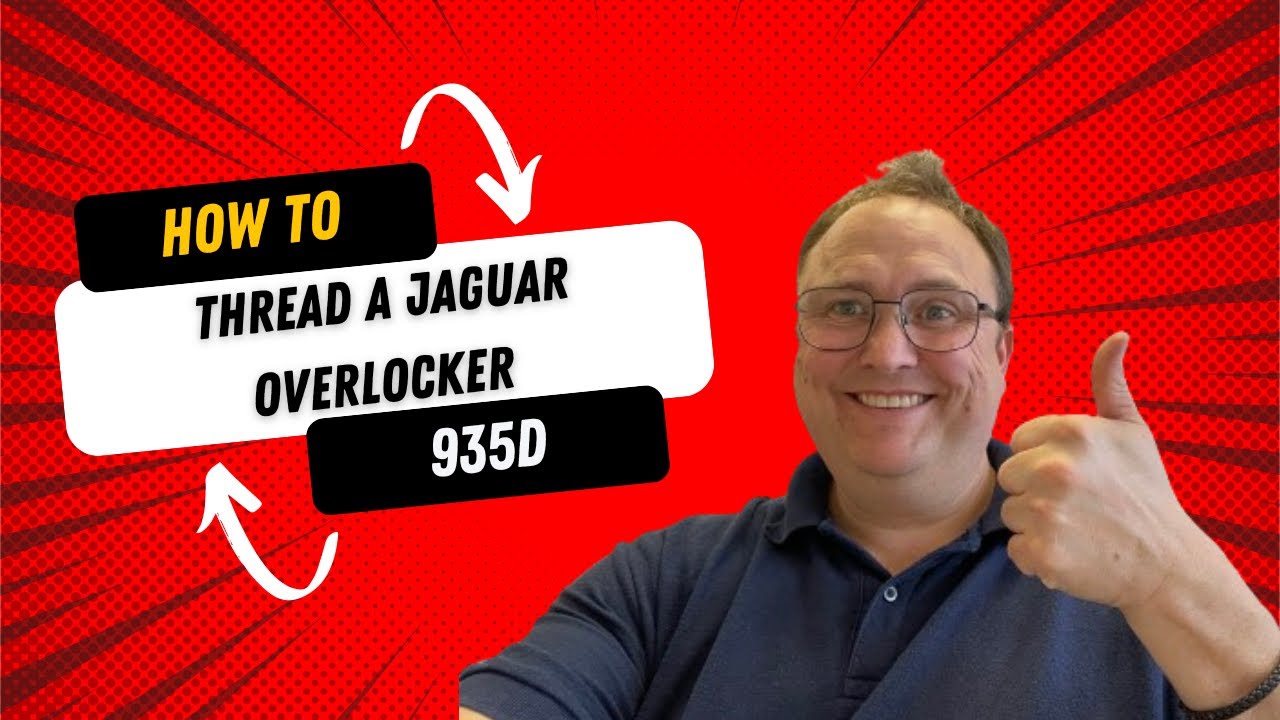 How to thread the Jaguar 935d Overlocker