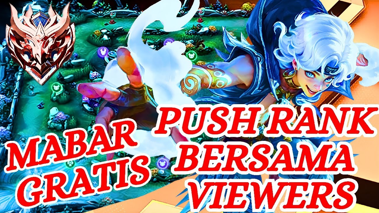 MABAR FREE BERSAMA FOLLOWERS 🤩 MLBB LIVE, JOIN KUY 🎮 #Mobilelegends #ML #MLBBLive #MLBB #ShortMLB