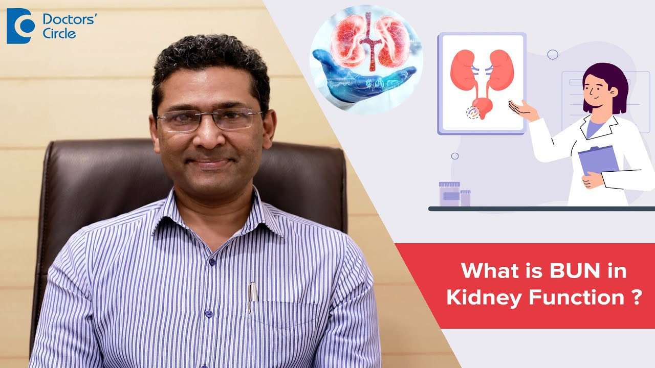 Evaluate Kidney Function- BUN(Blood Urea Nitrogen) & Creatinine- Dr.Girish Nelivigi |Doctors' Circle