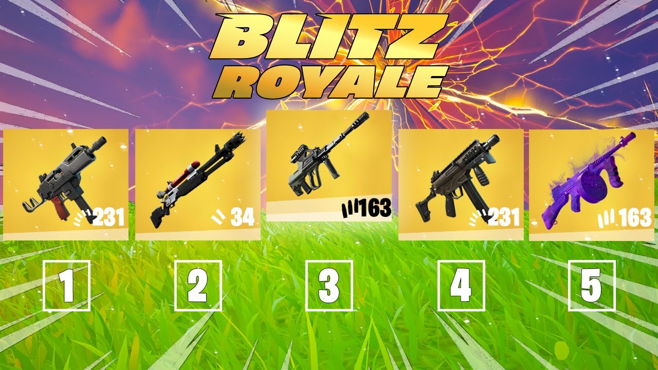 Mythics Only in Fortnite Blitz