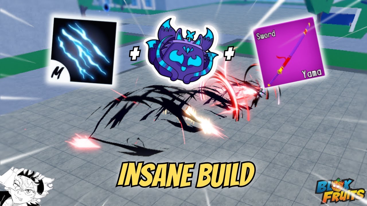 This **KITSUNE BUILD** Is Insane With Eclaw And Yama 🔥!!| Blox Fruit | Bounty Hunting