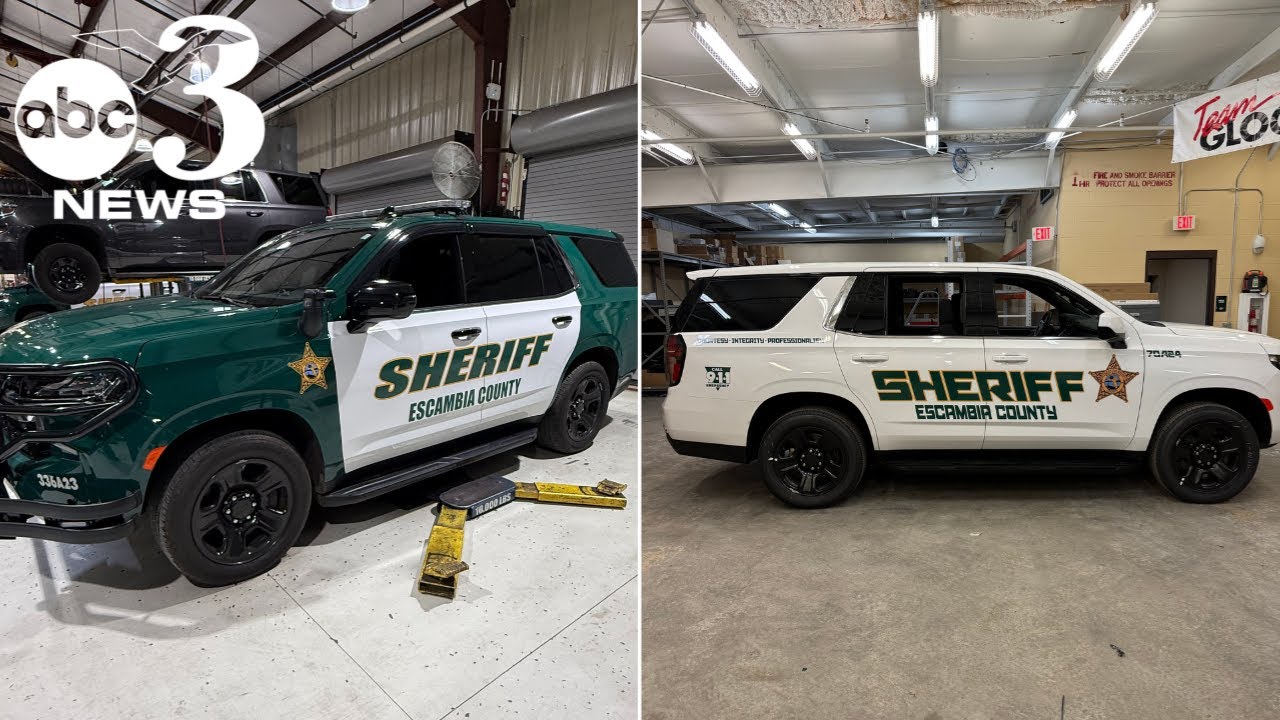 Escambia Co. Sheriff's Office shifts to all-white cruisers, will save taxpayers thousands