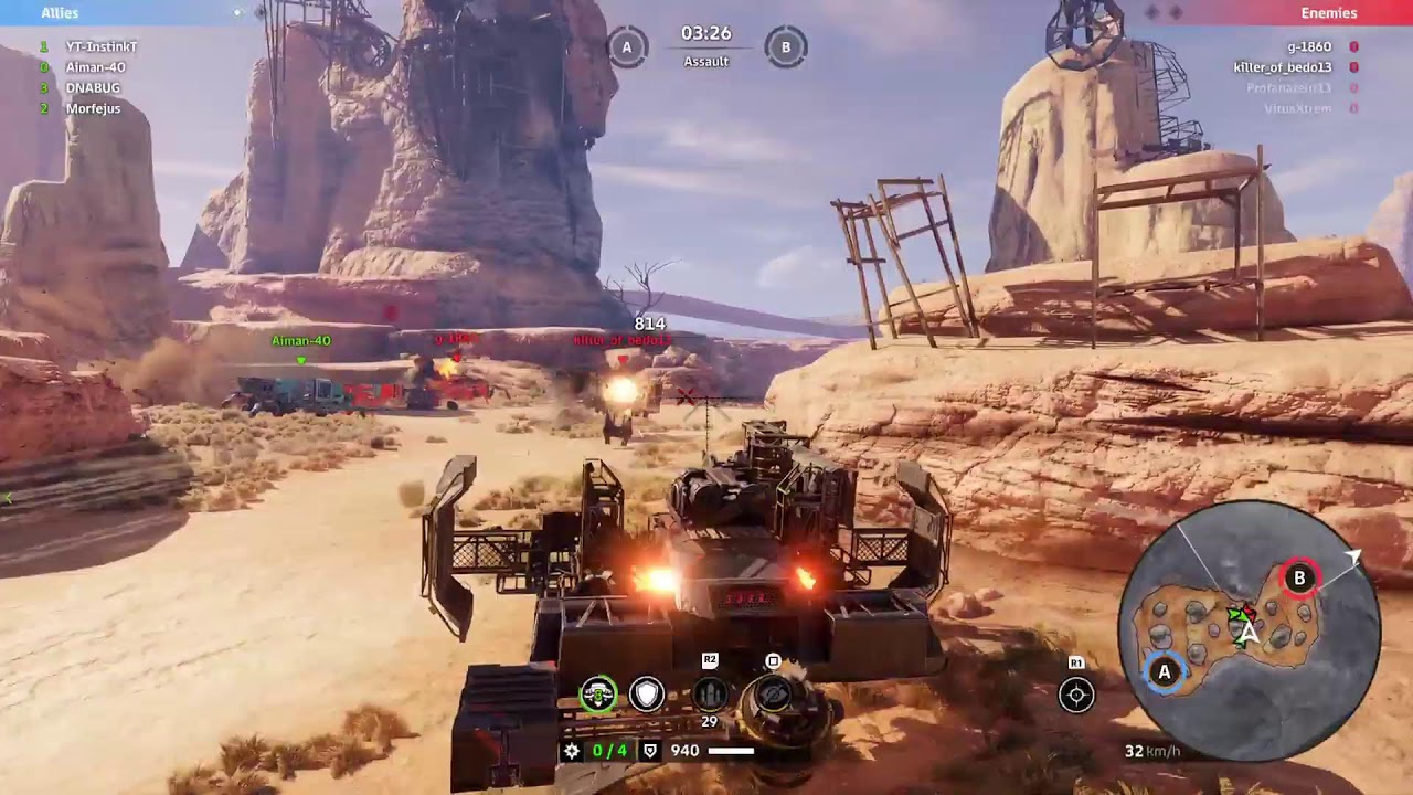Crossout clanwars R5 |  Reaper Humpback and catalina waltz | Tuesday