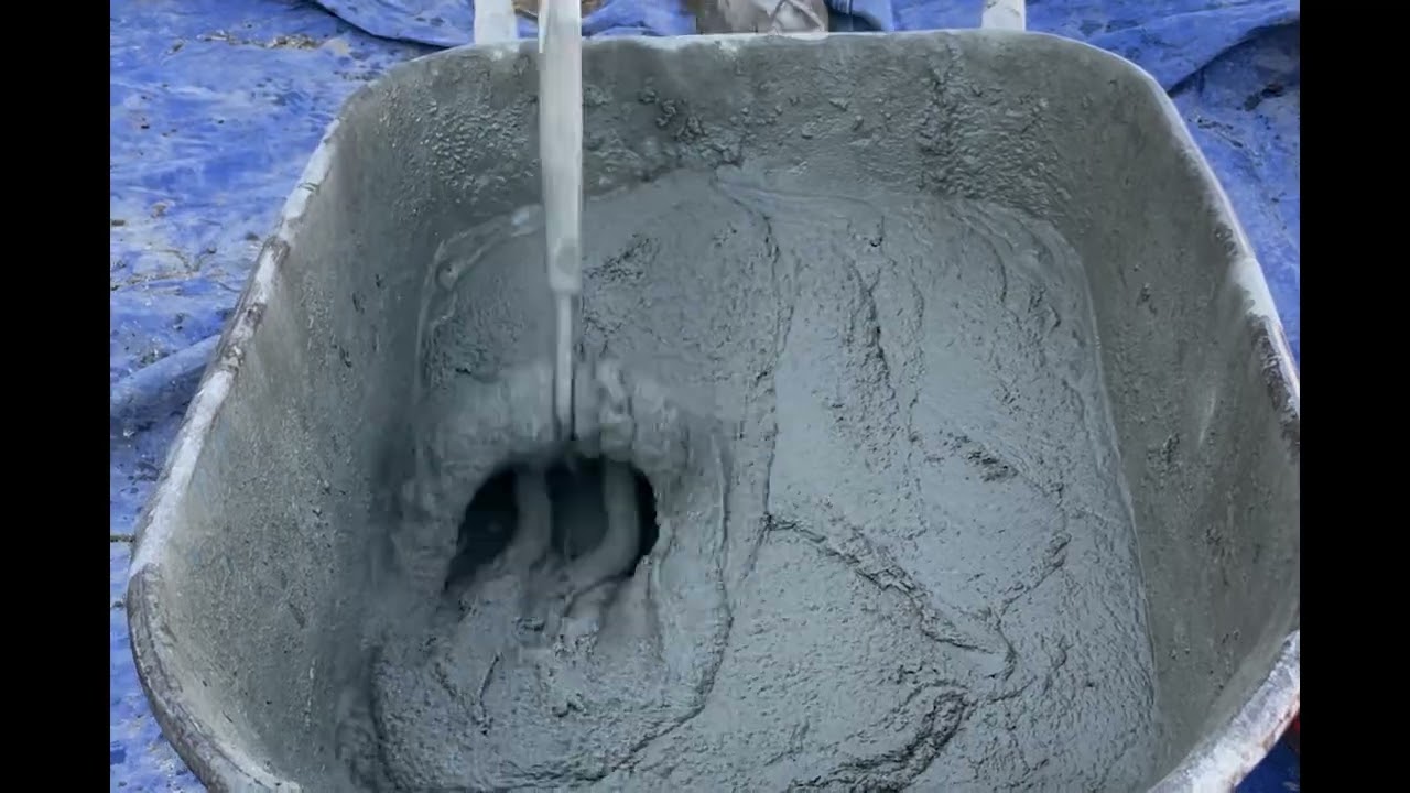 Mixing Grout For Stone Veneer Steps DIY