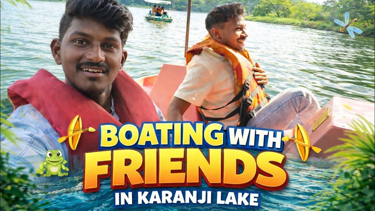 Boating with friends in Karanji Lake.....😂😂😊🤣🤣 #kannadayoutuber  #youtubevideo 