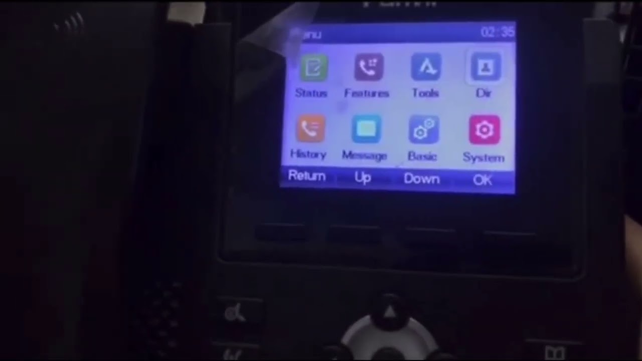 tutorial kunfigurasi ip phone fanvil ke server voip 