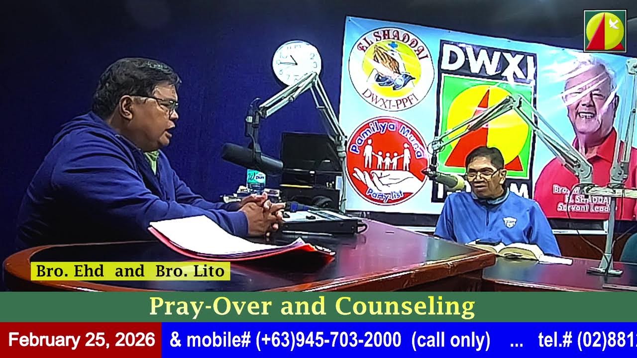 DWXI 1314 AM Live Streaming I Wednesday (February 25, 2026) #prayoverandcounselling
