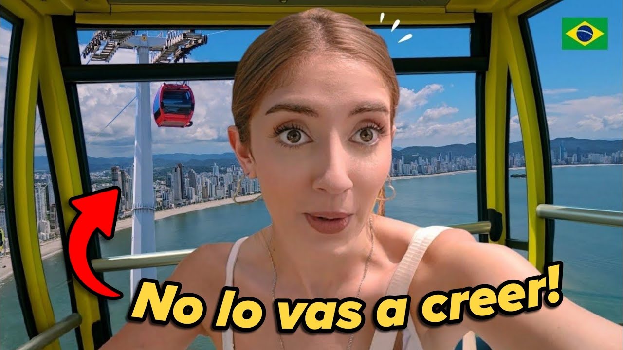 El Teleférico Más INCREÍBLE de Brasil?! | Parque Unipraias Balneário Camboriú