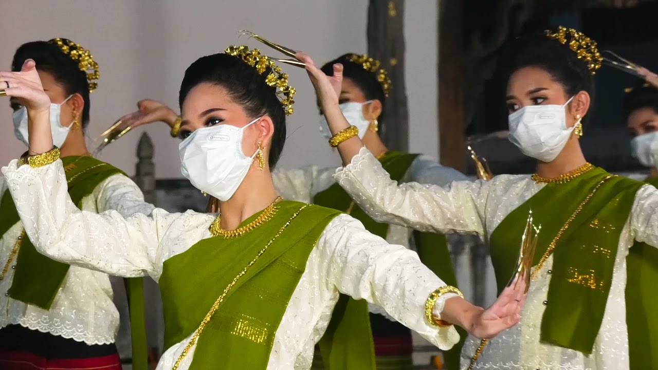 การแสดงฟ้อนเล็บ ประกอบวงตกเส้งลำปาง : โดยวงช่างแต้มบันเทิงศิลป์ และเฮือนอาภรณ์