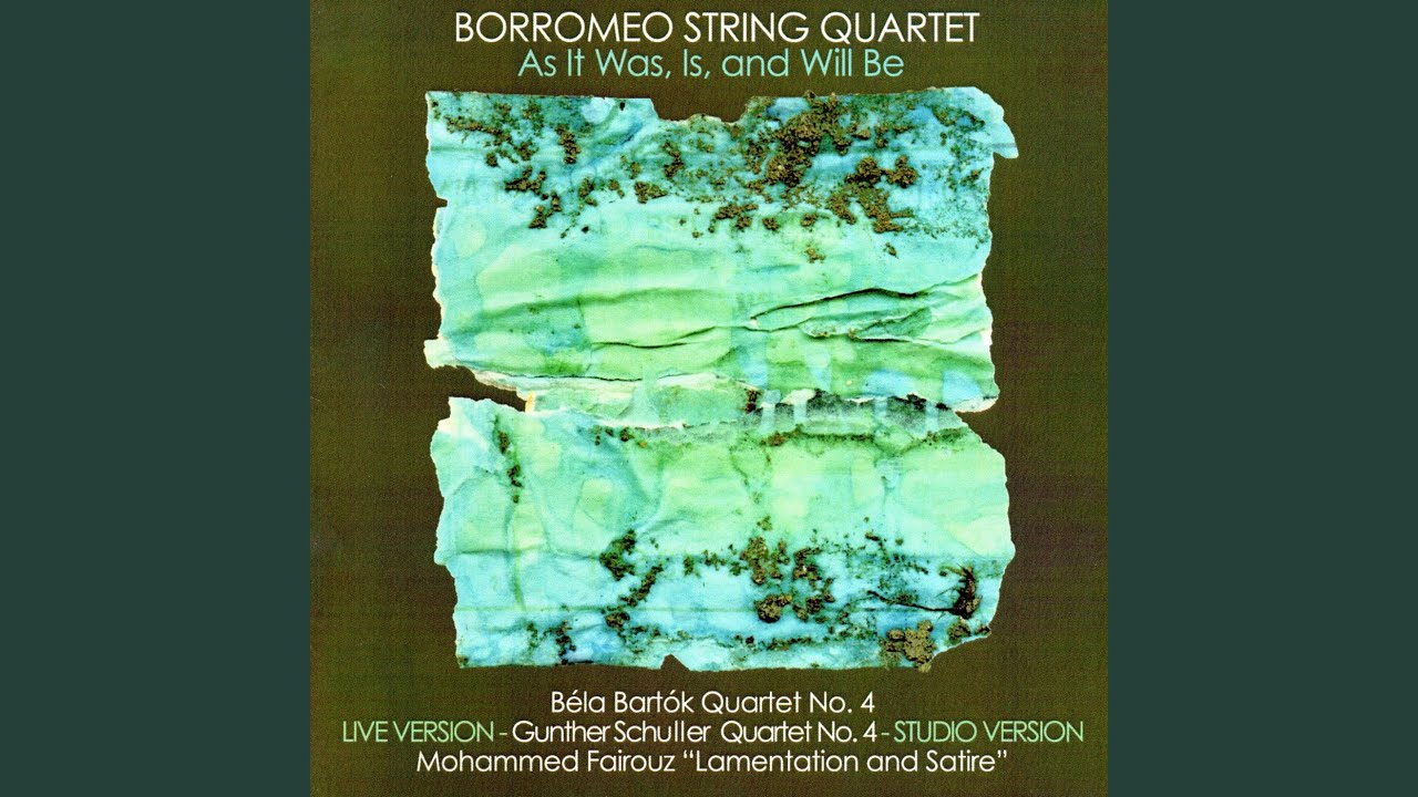 String Quartet No. 4: III. Non troppo lento