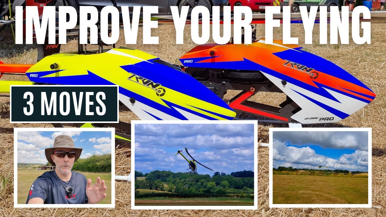 How to Improve: 3 Moves to make your RC Helicopter Flying better