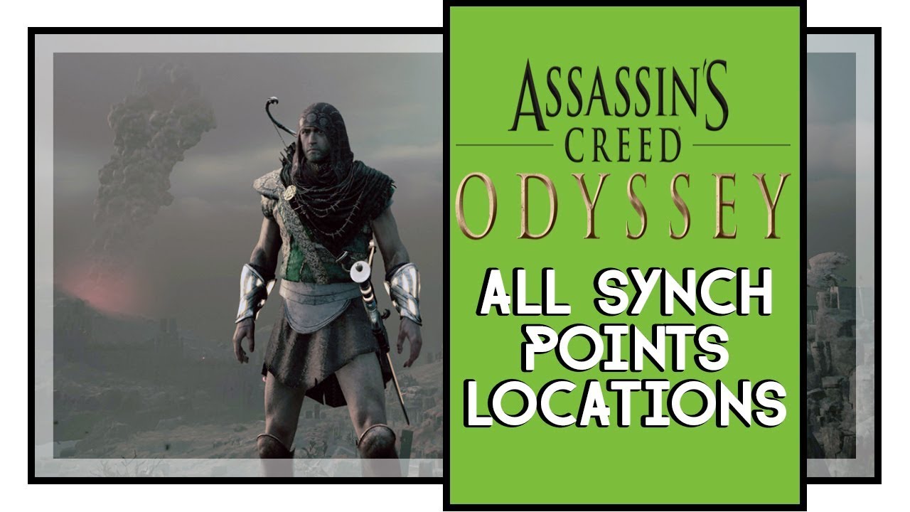 Assassin's Creed Odyssey The Fate of Atlantis All Synchronize Locations Underworld