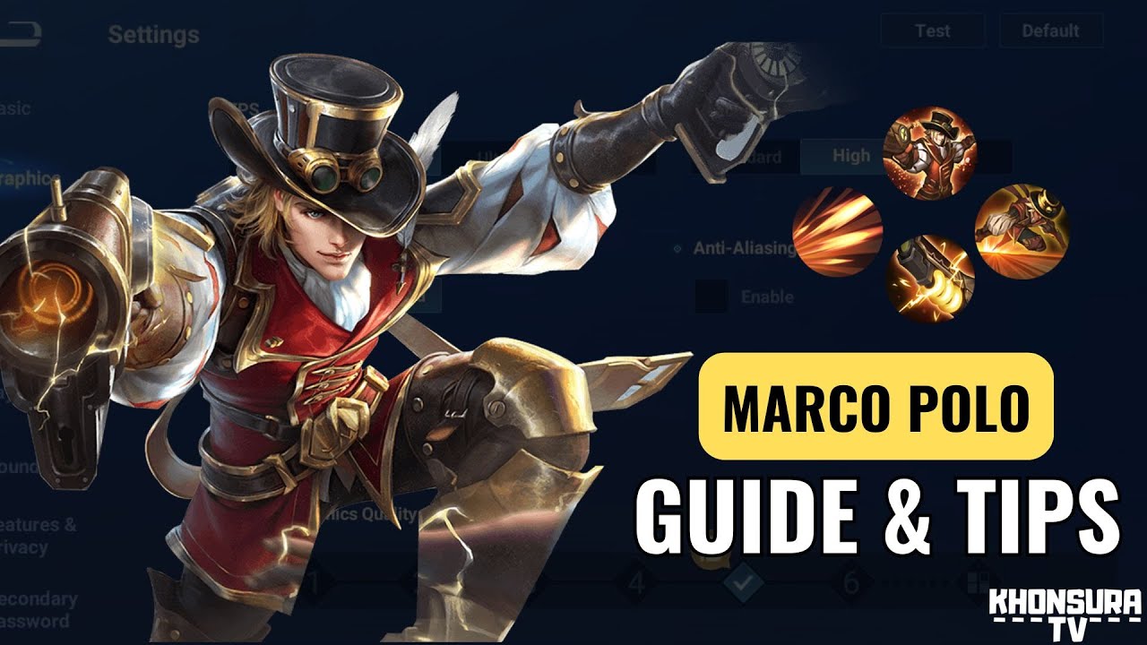 MARCO POLO: Ultimate Guide for Beginners in Honor of Kings | khonsura tv
