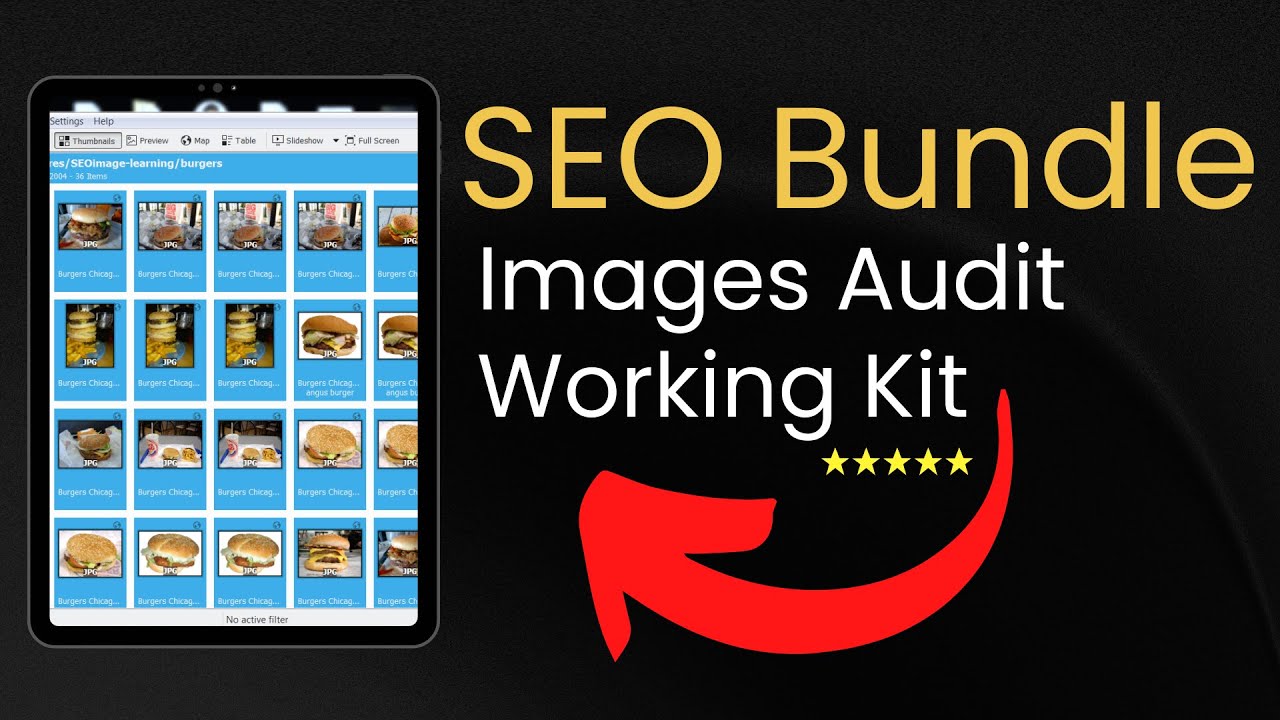 SEO Bundle Images Audit Working Kit (Zhang shade)