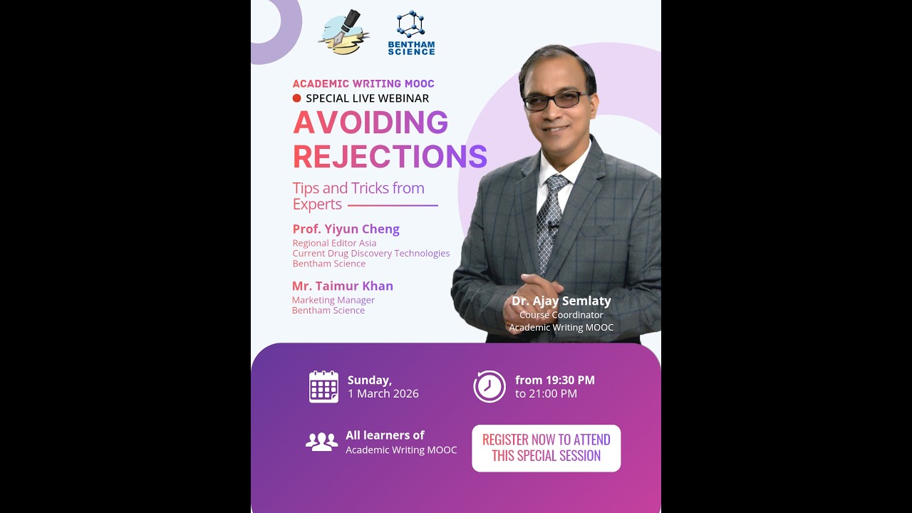 Academic Writing: Special Live Interactive session March 1 2026
