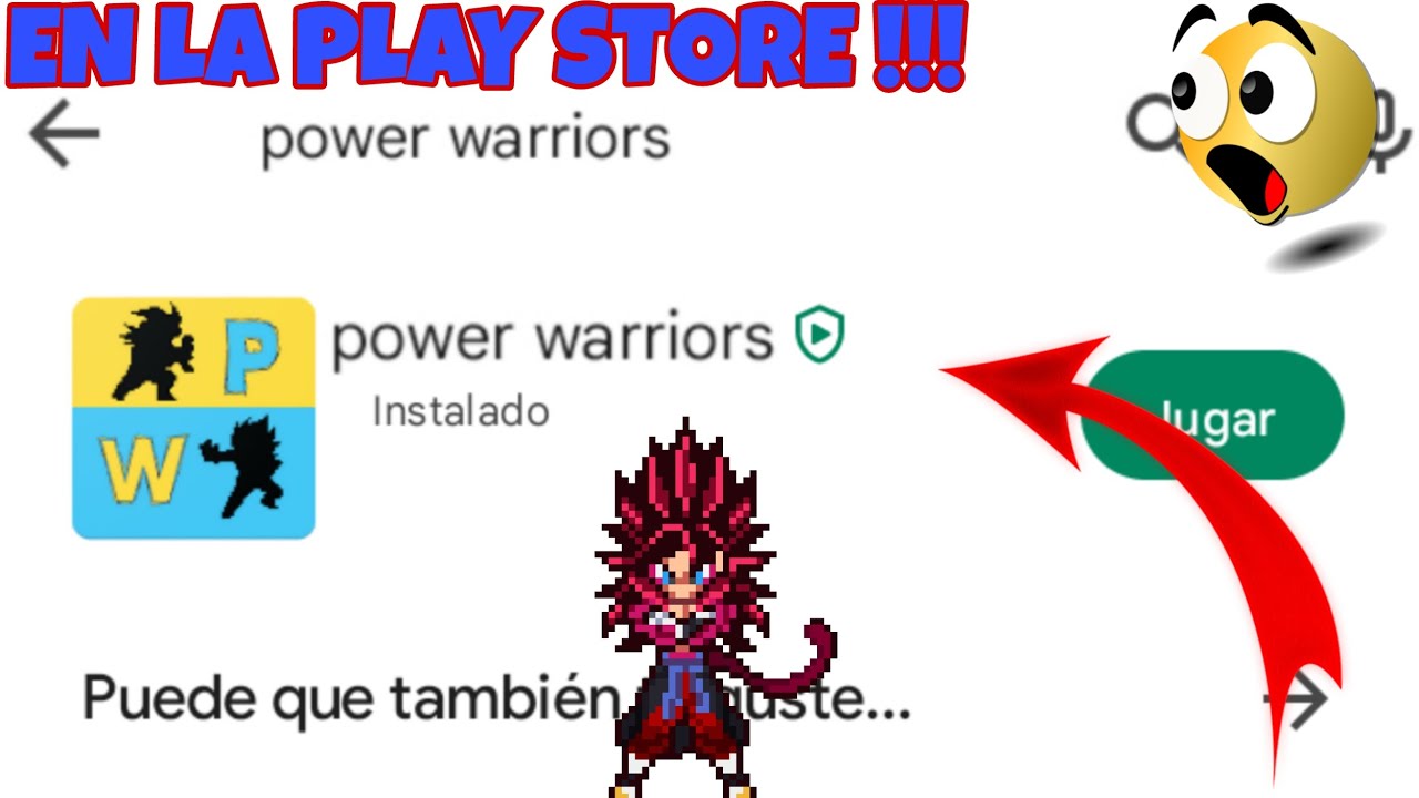 Al Fin !!! Descargar Power Warrios Desde la play Store!!!😨
