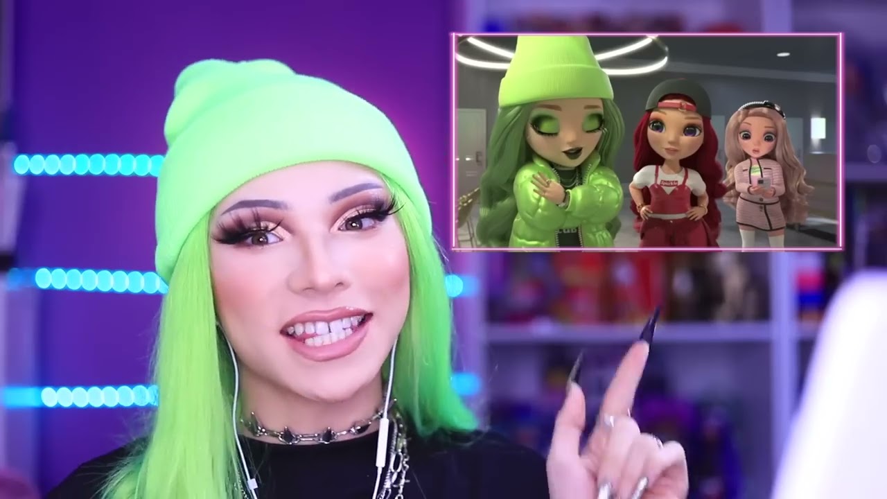 The most DRAMATIC animated doll series : Rainbow High REACTION