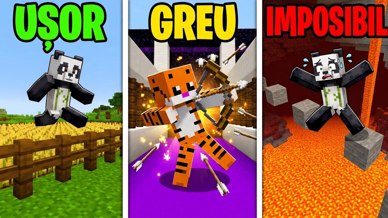 PROVOCARI in MINECRAFT cu TIGRUTUL!