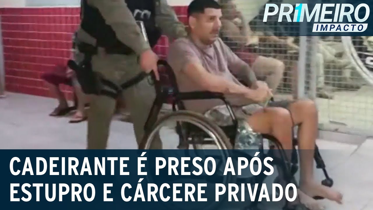 Cadeirante é preso após estuprar e manter adolescente em cárcere | Primeiro Impacto (16/05/23)