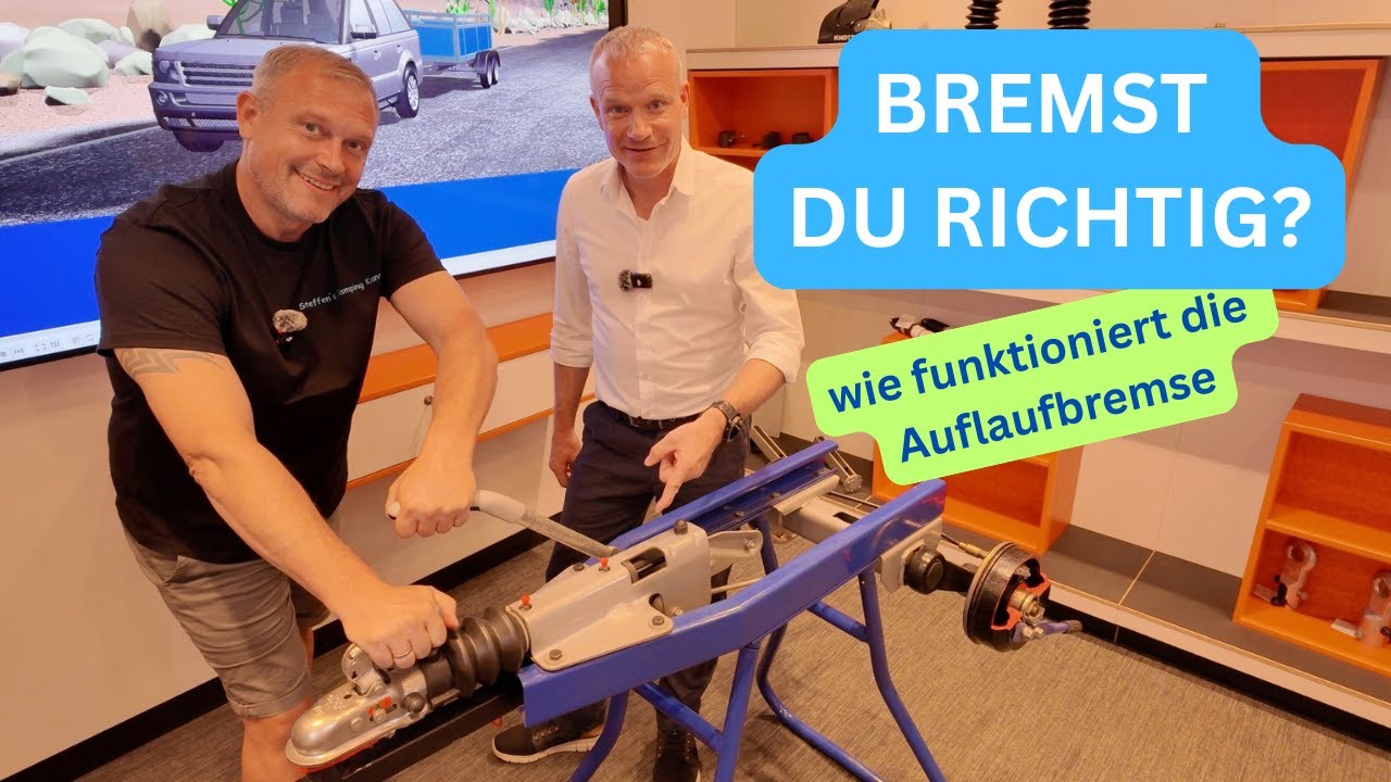 Auflaufbremse am Wohnwagen: So funktioniert’s + Pflege-Tipps!“ für deine SICHERHEIT