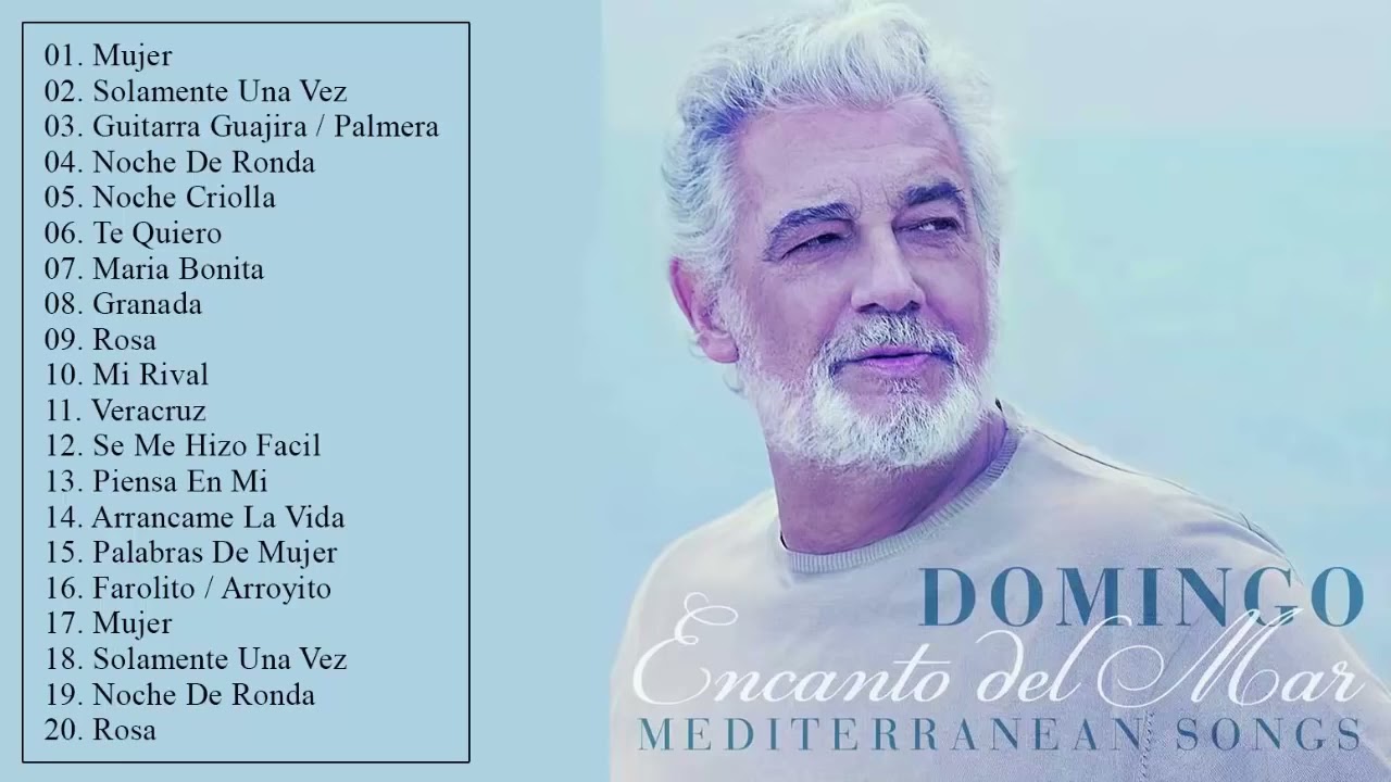 Pl&aacute;cido Domingo Exitos Sus Mejores Canciones Pl&aacute;cido Domingo