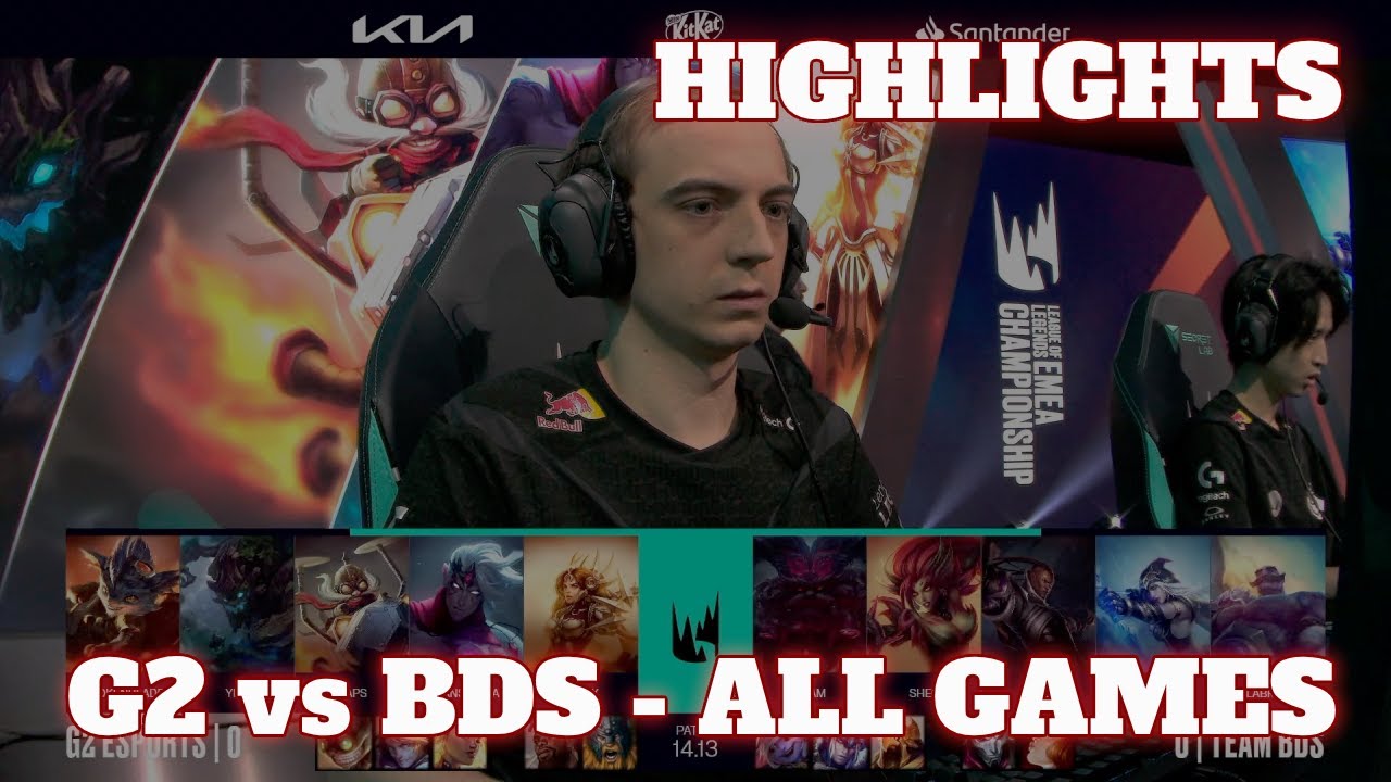 G2 vs BDS - All Games (Bo5) Highlights | Lower Final LEC Summer 2024 Playoffs | G2 Esports vs BDS
