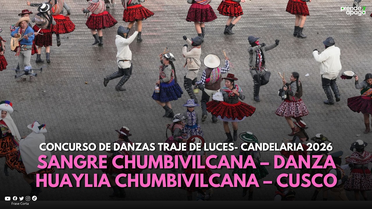 #Puno: Agrupación Sangre Chumbivilcana – Danza Huaylia Chumbivilcana – Cusco - Candelaria 2026