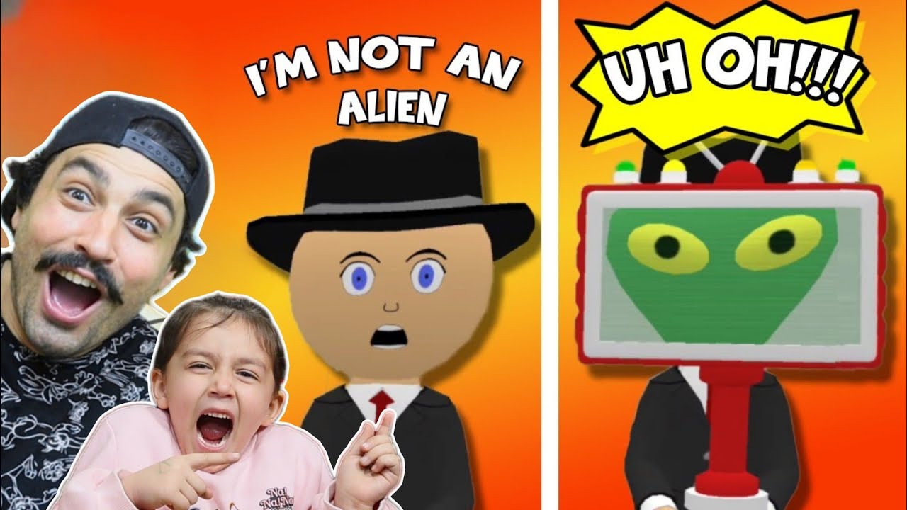 BABAM BİR UZAYLI MI 😨 Find The Alien 2