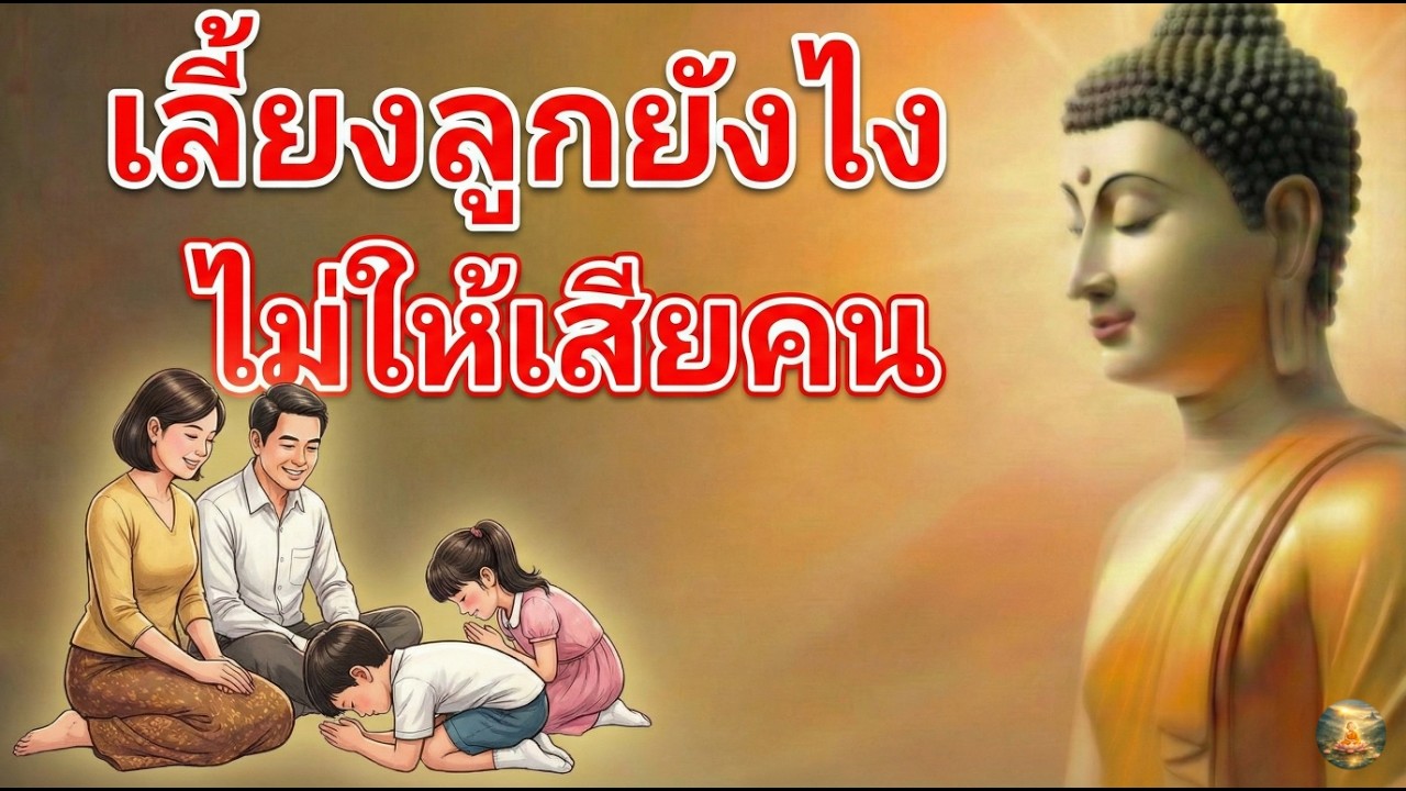 เลี้ยงลูกยังไง ไม่ให้เสียคน | 5 หลักธรรมสร้างภูมิคุ้มกันใจ