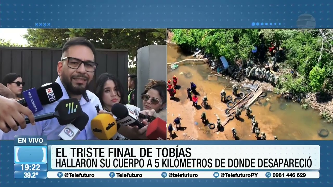 Hallaron el cuerpo de Tobías, el niño de 12 años arrastrado por el raudal