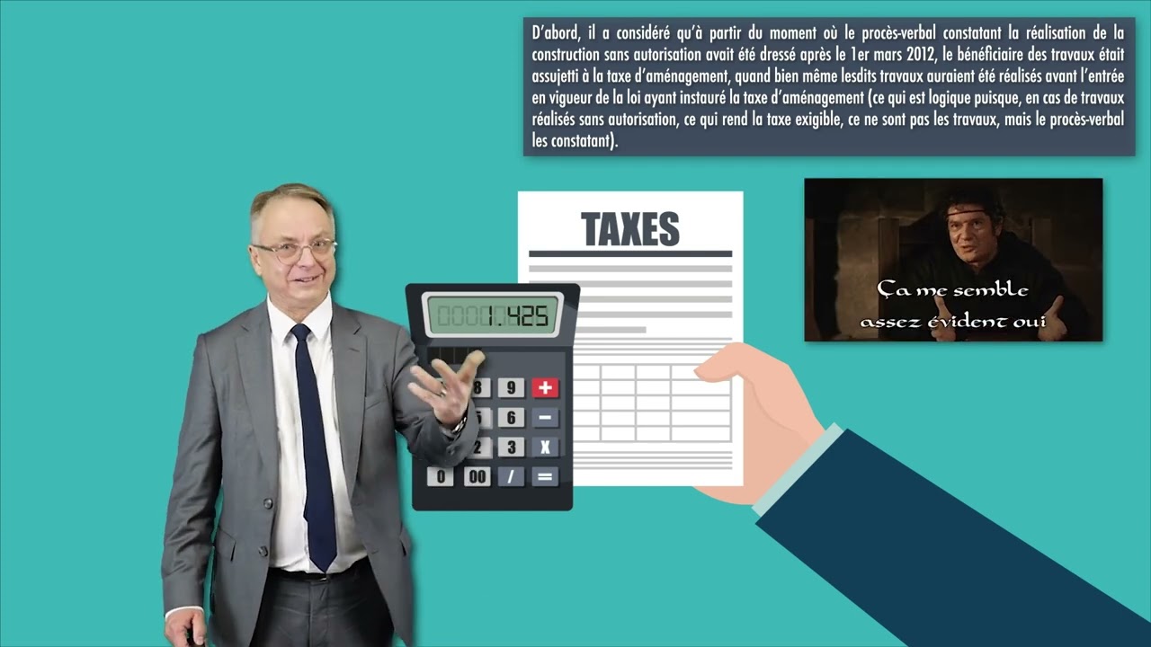 Taxe d'aménagement et travaux anciens