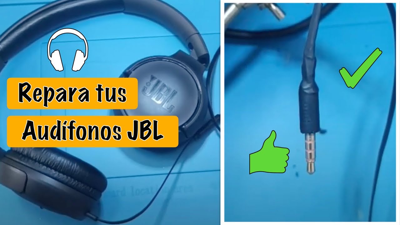 Como reparar Audífonos JBL (Manos Libres) Falla de micrófono Solución Reconexión de Cables