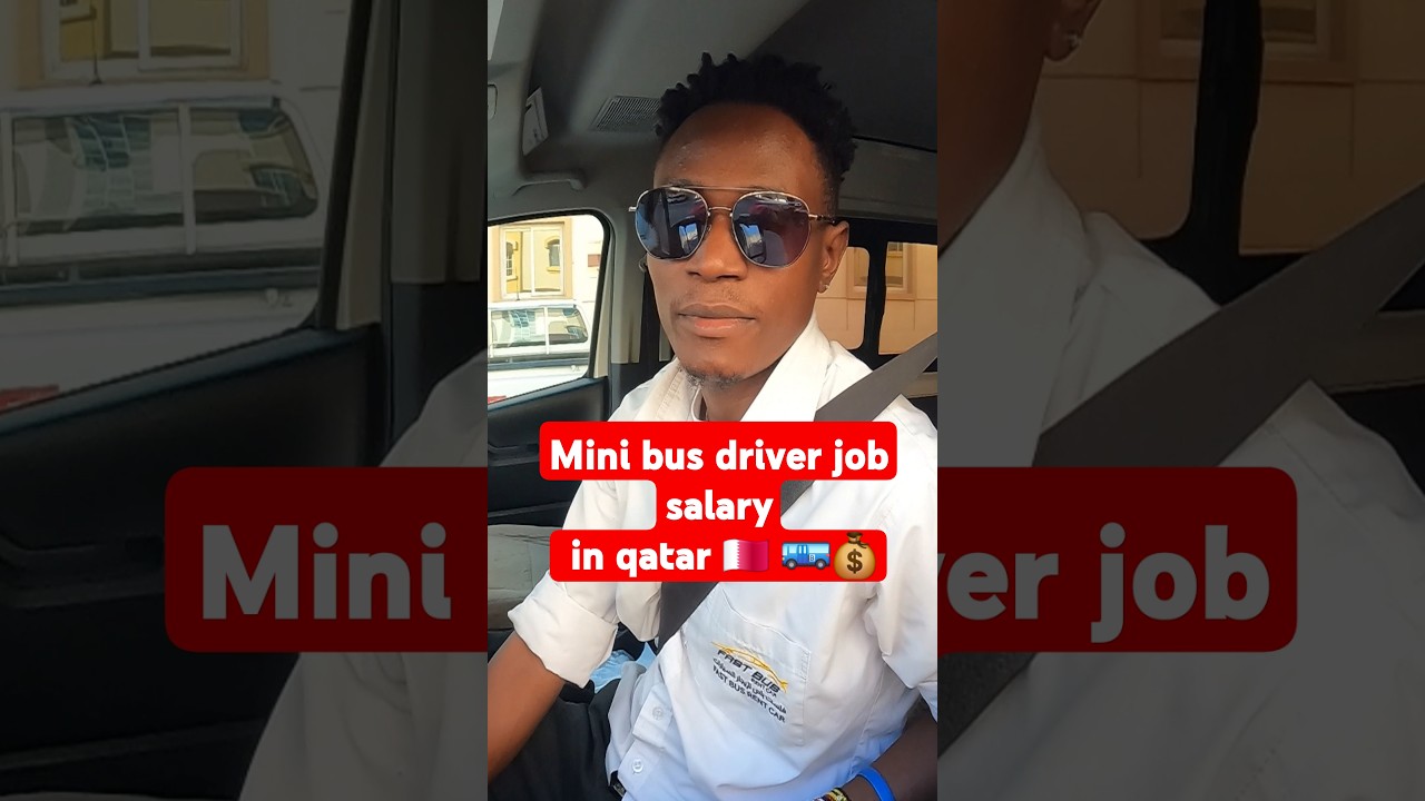 Mini bus driver job salary in qatar 🇶🇦 #qatarjobs #qatar #busdriver #gulfjobs #samar007vlogs