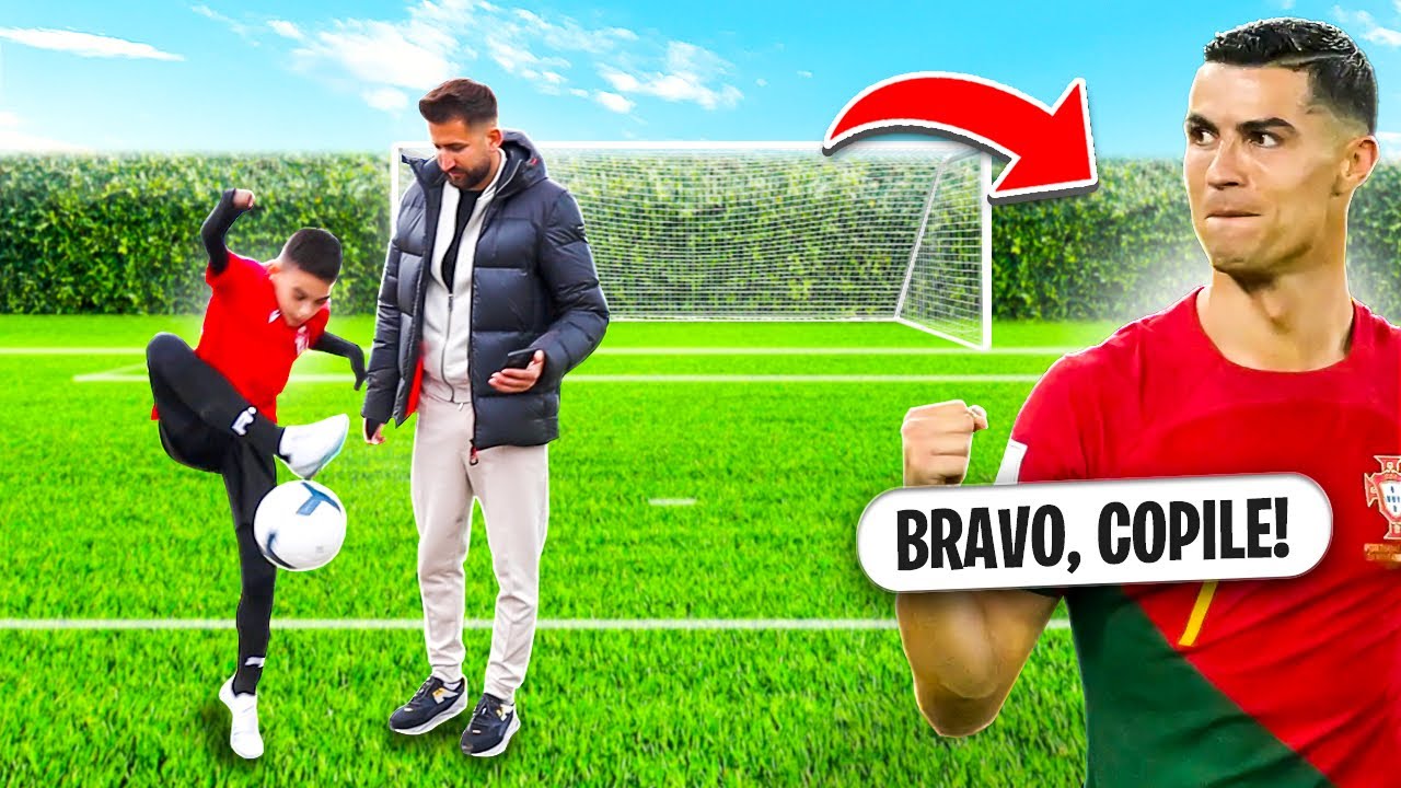 FA SCHEMA LUI RONALDO SI CASTIGI 50 de...😱