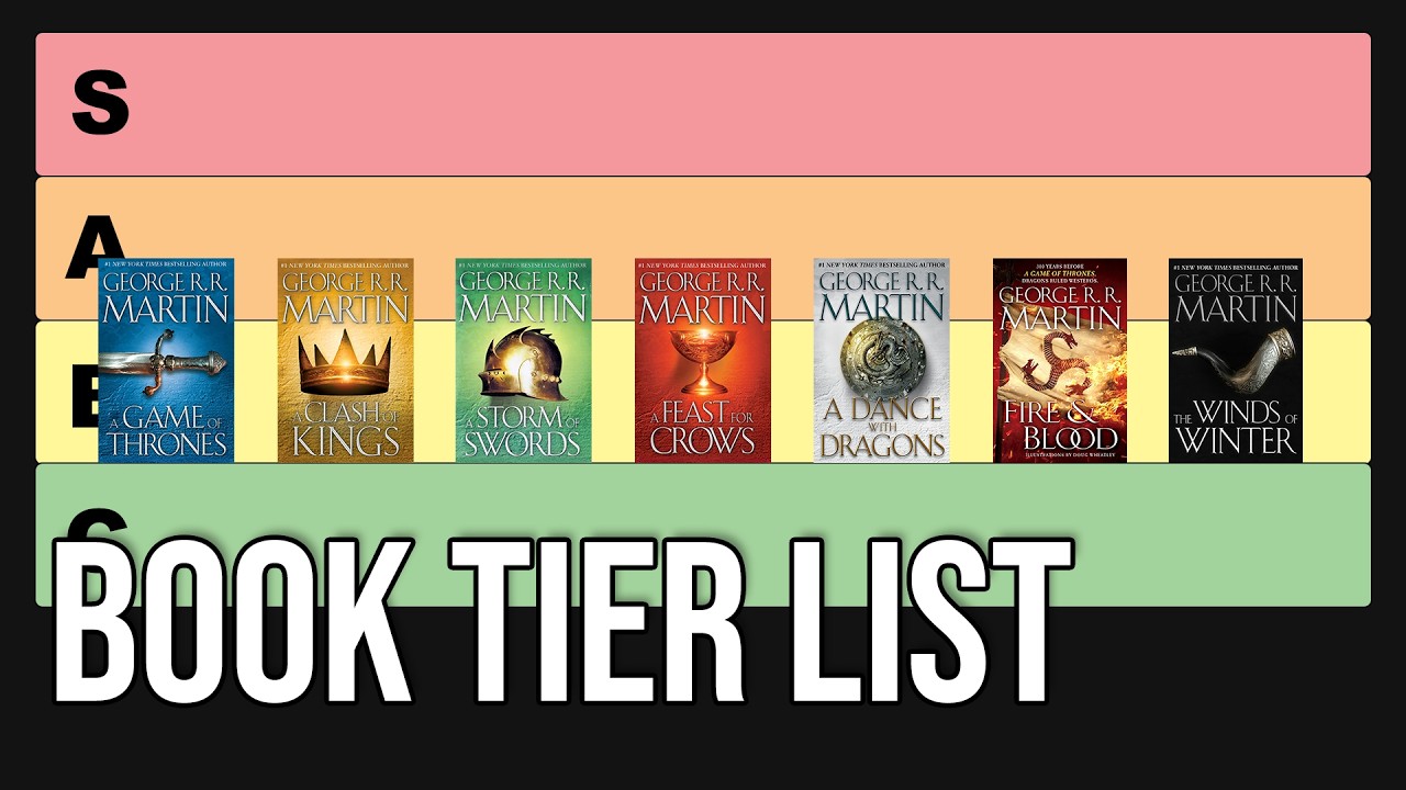 I crash out at GRRM while ranking the books of ASOIAF
