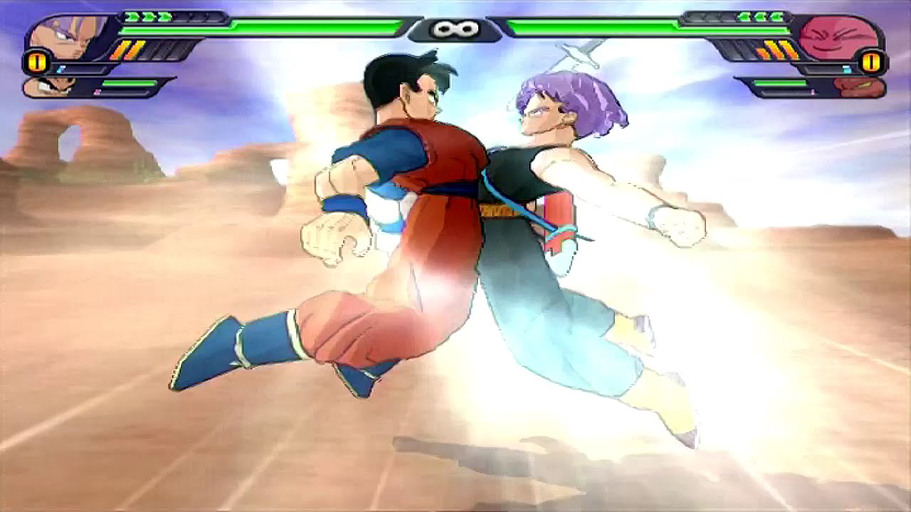 Future Gohan and Future Trunks Fusion | Trunkhan vs Majin Buu and Dabura DBZ Tenkaichi 3 (MOD)