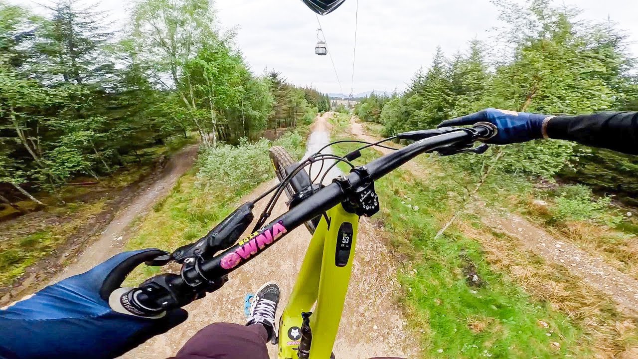 WORLD CUP MTB JUMPS ARE MASSIVE! - UNCUT RIDING WORLD CUP TRACKS!