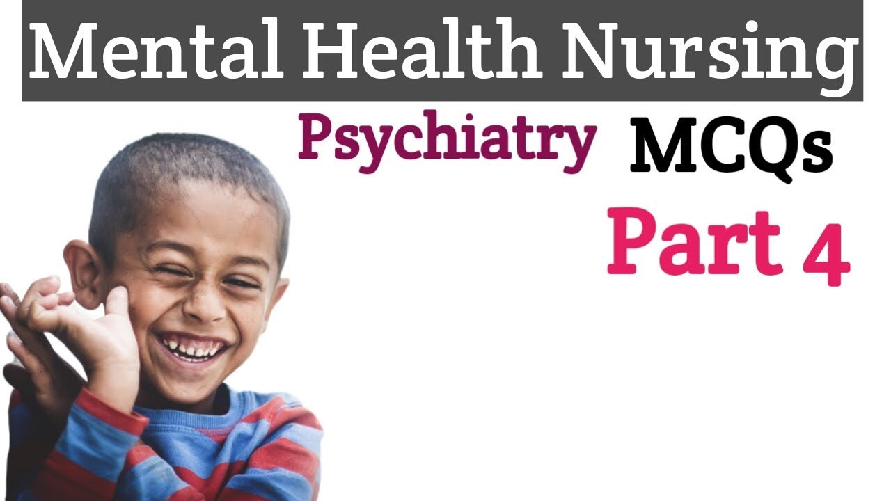 Psychiatric Nursing MCQs | Mental Health Nursing | Part 4 | NIMHANS | AIIMS