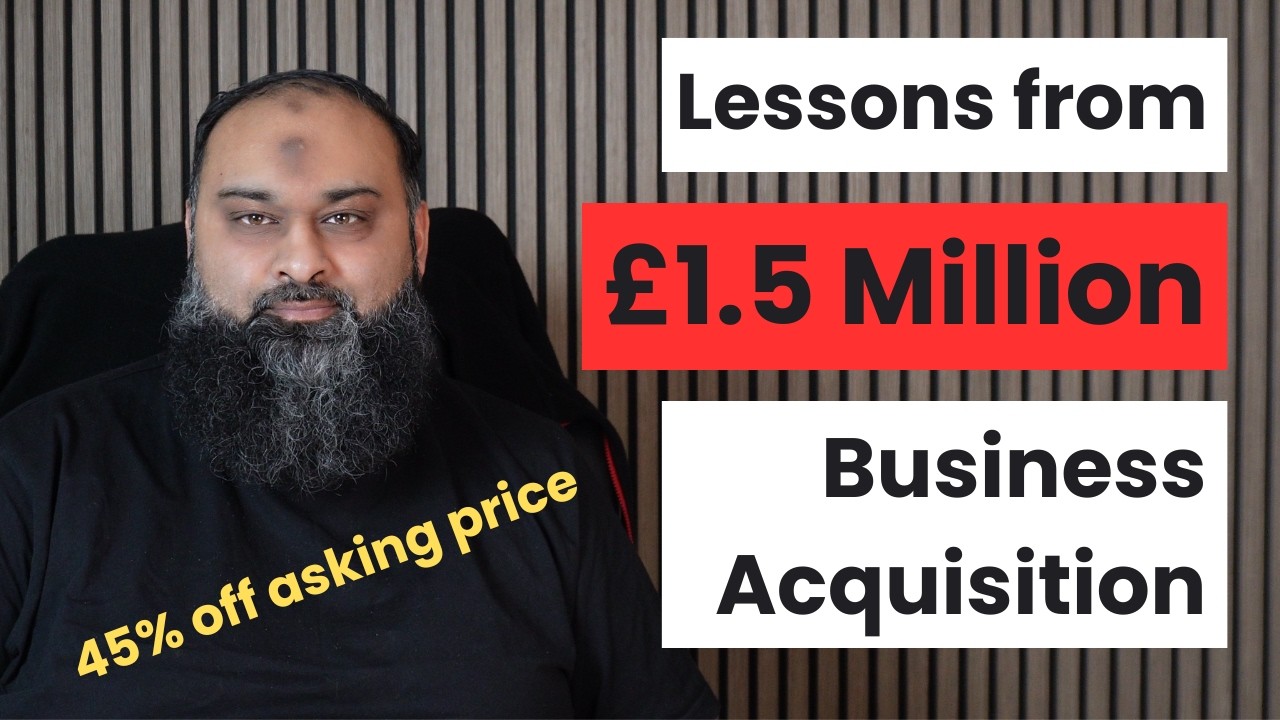 £1.5 Million Business Acquisition Discount Negotiation