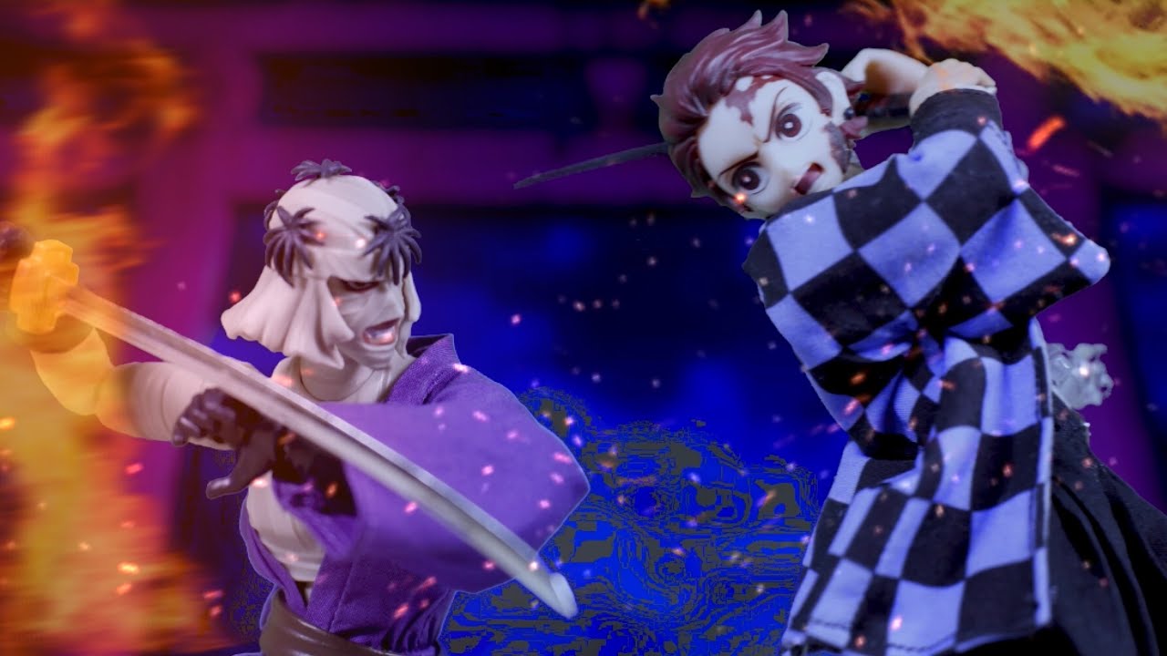 stop motion jumpforce #2 鬼滅の刃  tanjiro VS makoto