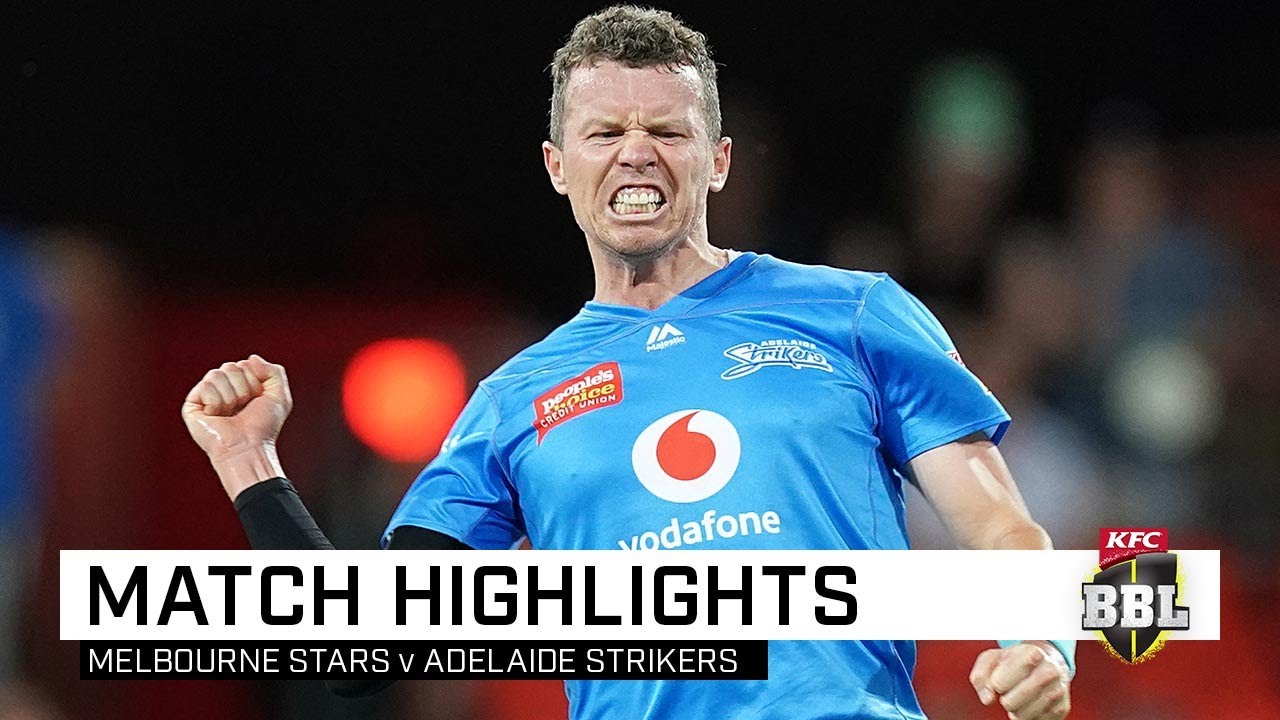 Wells, Siddle help Strikers conquer Steyn's Stars | KFC BBL|09