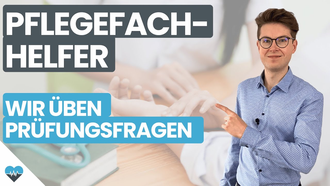 Pflegehelfer Prüfungsfragen üben | Übungsaufgaben und Prüfungstipps | Einfach erklärt von Plakos